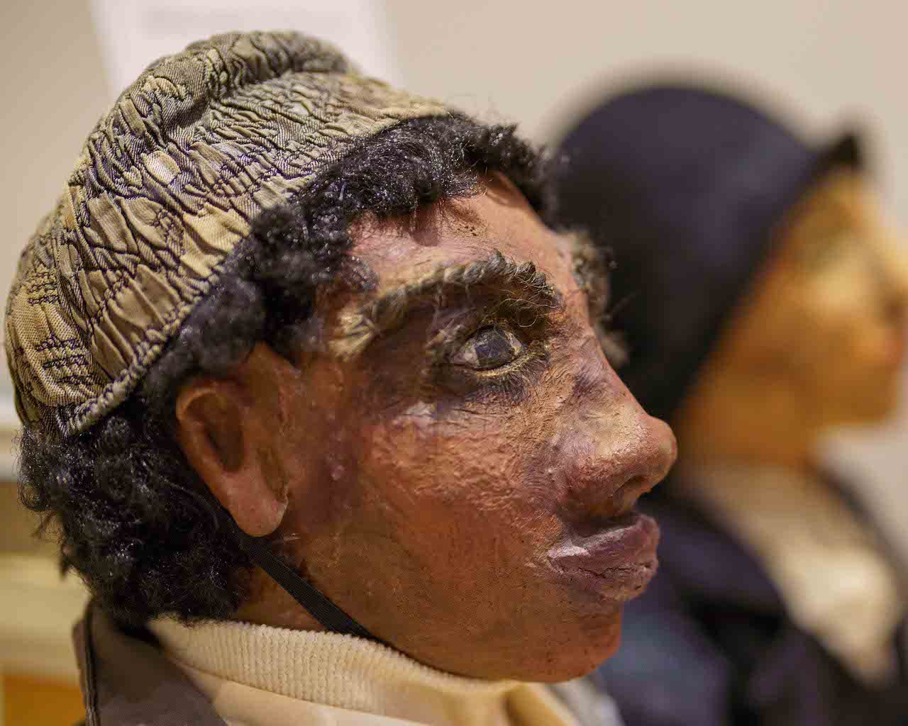 Nasir, marionetta in latex e legno, Piccoli passi, Teatro Paravento Locarno 2018